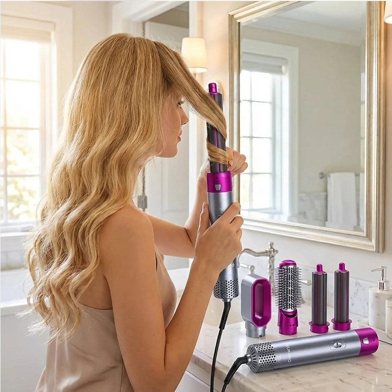 One Step - 5 in 1 Multifunctional Hair Dryer Styling Tool