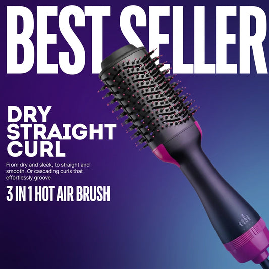 One Step Hot Air Brush (Dryer + Styler)