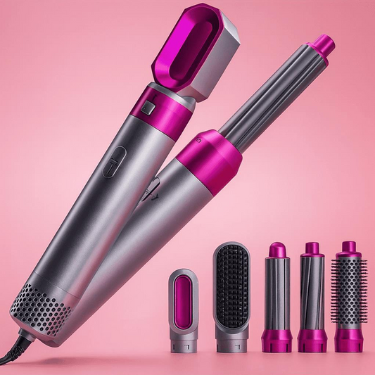 One Step - 5 in 1 Multifunctional Hair Dryer Styling Tool